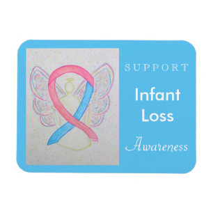 Säugling Lose Awareness Ribbon Engel Custom Magnet