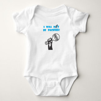 Säugling Strampler/Baby Bodysuit - Kein Schnuller! Baby Strampler