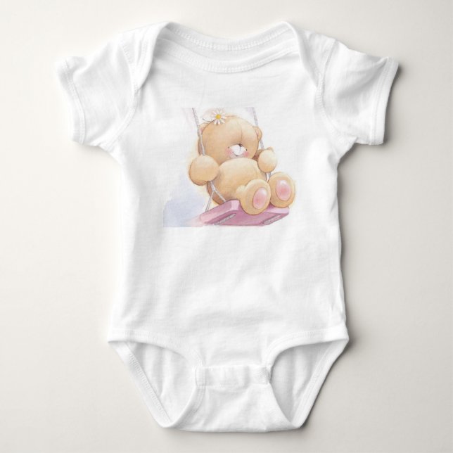 Säugling Strampler/Teddybär Baby Strampler (Vorderseite)