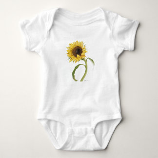 Säugling Sunflower Bodysuit Baby Strampler