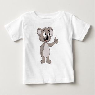 Säugling T - Shirt mit Koala Bären Cartoon