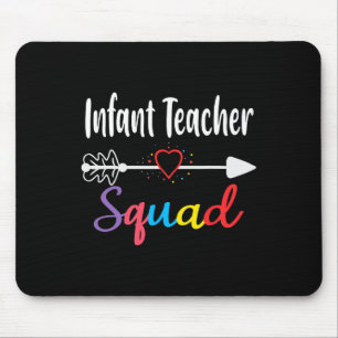 Säugling Teacher Squad Spaß zurück zum Schullehrer Mousepad