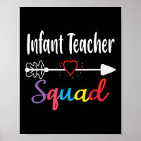 Säugling Teacher Squad Spaß zurück zum Schullehrer