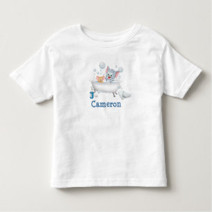 Säugling Tom und Jerry klopfen Kleinkind T-shirt