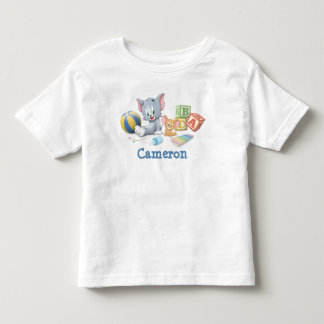Säugling Tom und Jerry spielen mit Spielzeug Kleinkind T-shirt