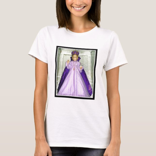 Säugling von Prag-Statue T-Shirt (Vorderseite)