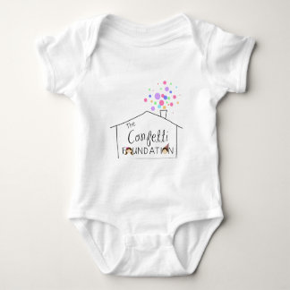 Säuglingconfetti-Grundlagenpullover Baby Strampler