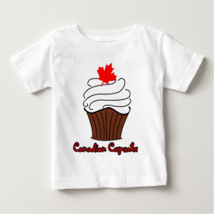 Säuglings-kanadisches Kuchen-T-Shirt Baby T-shirt