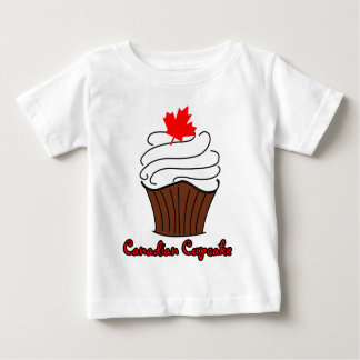 Säuglings-kanadisches Kuchen-T-Shirt Baby T-shirt