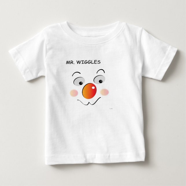 Säuglings-T - Shirt "Herr Wiggles " (Vorderseite)