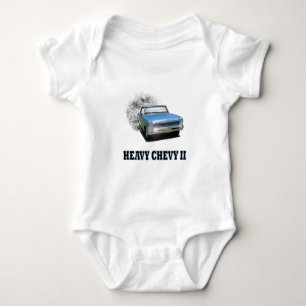 Säuglingshemd mit Chevy II Classic Car Design Baby Strampler