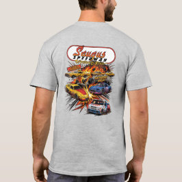 Saugus Speedway Samstag Nacht Zerstörung T-Shirt