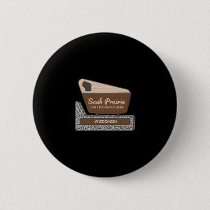 Sauk Prairie State Recreation Area Wisconsin Wi Va Button