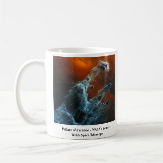 Säulen der Schaffung James Webb Weltraumteleskop Kaffeetasse