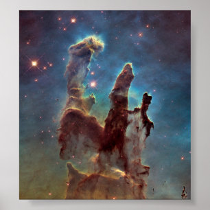 Säulen der Schaffung Poster