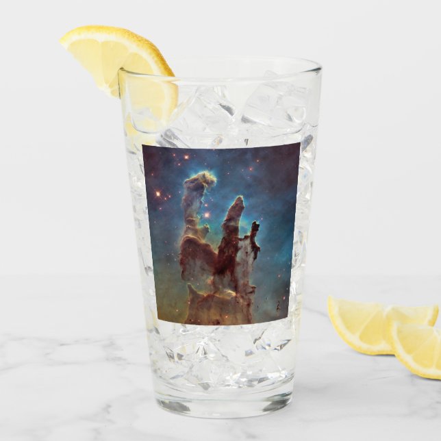 Säulen der Schöpfung, Adlernebel Hubble Space Glas (Vorderseite Ice)