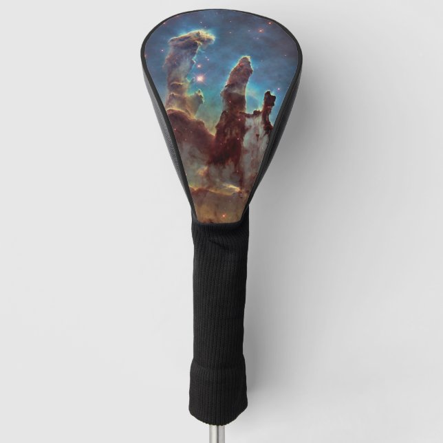 Säulen der Schöpfung, Adlernebel Hubble Space Golf Headcover (Vorderseite)