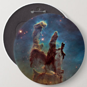 Säulen der Schöpfung, Adlernebel Hubble-Weltraumte Button