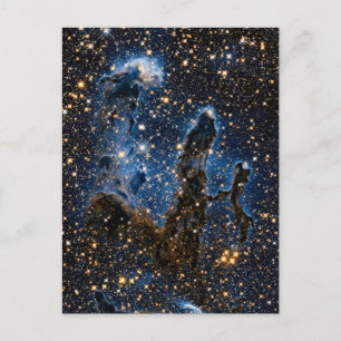 Säulen der Schöpfung Adlernebel Nahinfrarot Postkarte