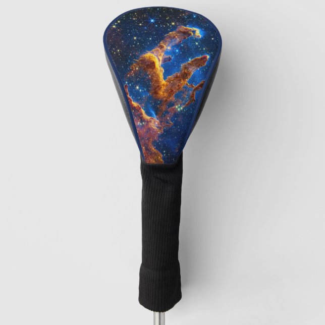 Säulen der Schöpfung - James Webb NIRCam Astronomi Golf Headcover (Vorderseite)