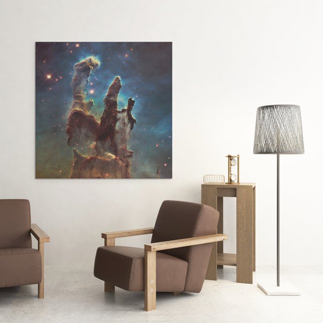 Säulen der Schöpfung Leinwanddruck (Von Creator hochgeladen)