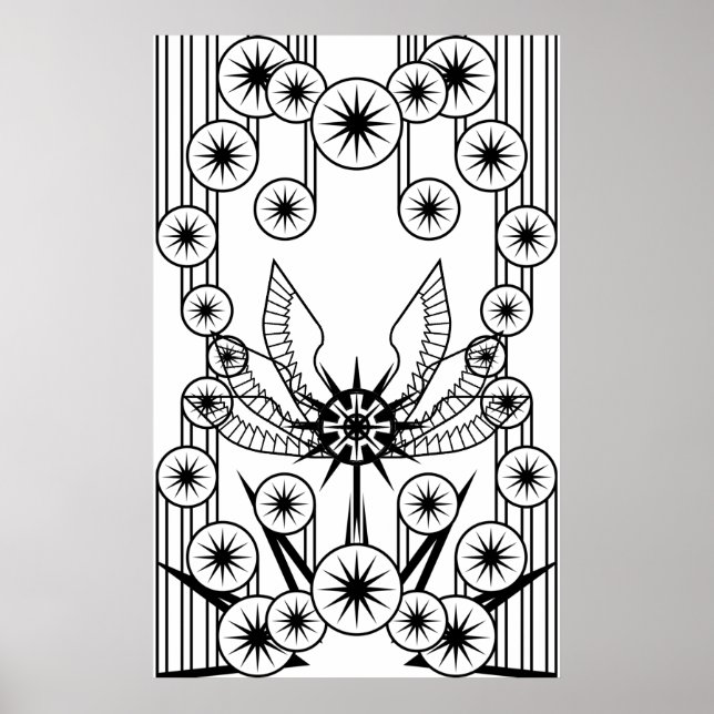 Säulen der Schöpfung Poster (Vorne)