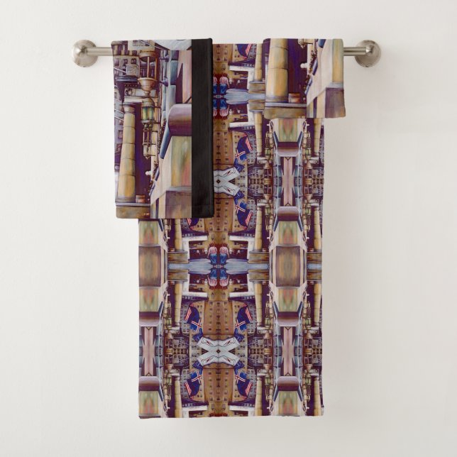 Säulen des Plaza Badhandtuch Set (Insitu)