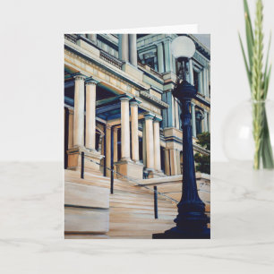 Säulen des Powers, Washington DC Grußkarte Karte