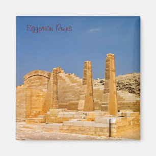 Säulen eines antiken Tempels in Ägypten Magnet