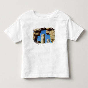 Säulen verziert mit stilisiertem Lotos Kleinkind T-shirt