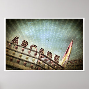 Säulengang-Plakat-Druck Poster