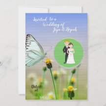 Säulenpapier Vintage Paar Garten Schmetterling