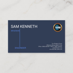 Säulerebar-Minimalistischer schlichter Visitenkarte