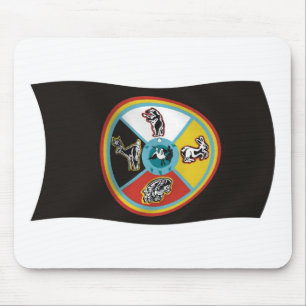 Sault Ste. Marie Tribe Flag Mousepad