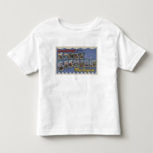 Sault Suite. Marie, Michigan - große Kleinkind T-shirt