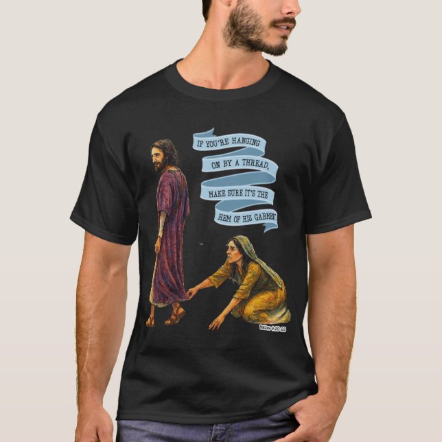 Saum seines Gewandes Junge T-Shirt (Vorderseite)