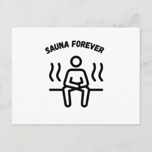Sauna Forever Saunas Postkarte