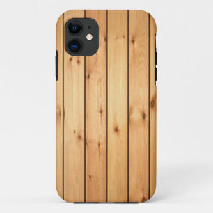 Sauna-Holz-Platten iPhone 11 Hülle