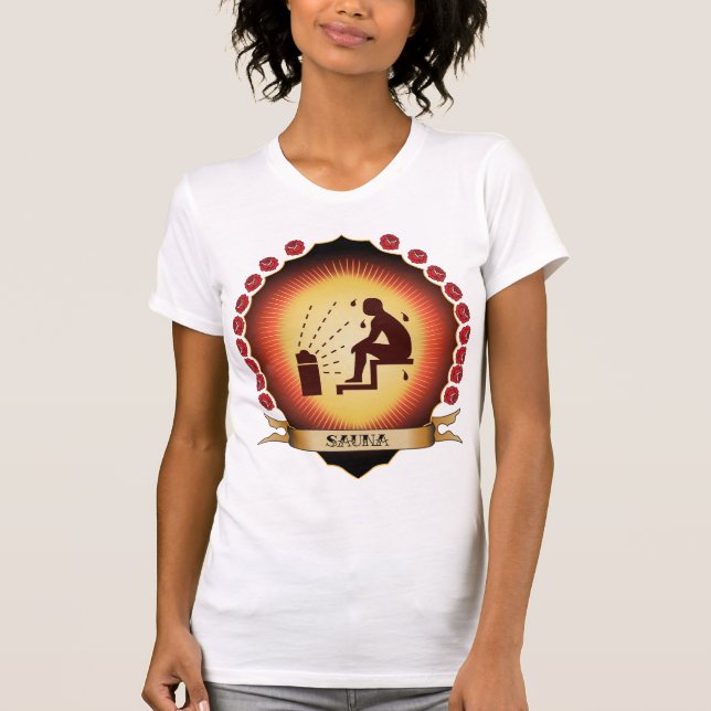 Sauna Mandorla T-Shirt (Vorderseite)