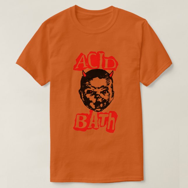 Säure-Bath-Band-Thirt T-Shirt (Design vorne)