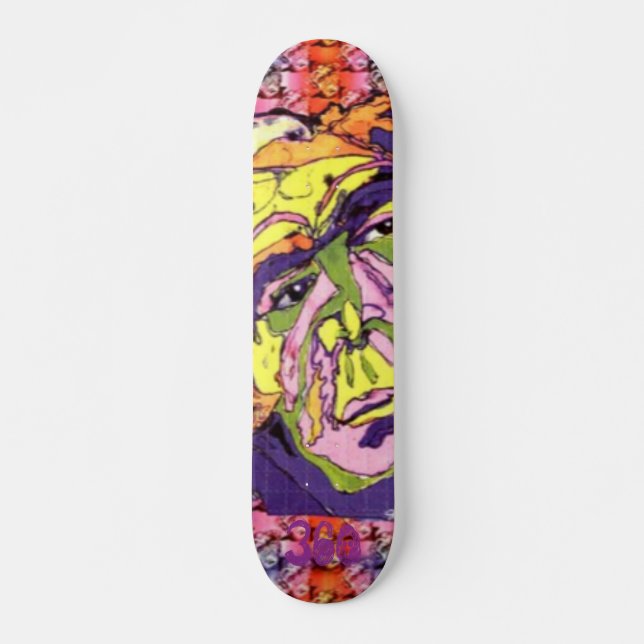 Saure Kladde Skateboard (Vorne)