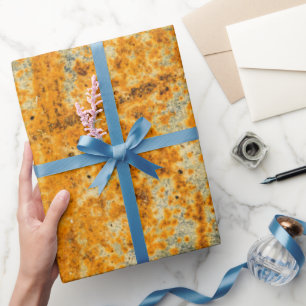 Säure-Rost-Pfade Geschenkpapier