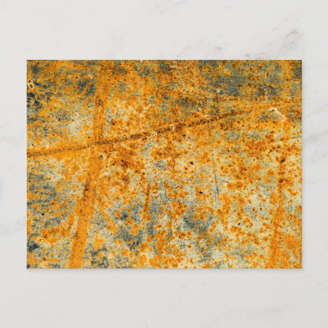 Säure-Rost-Pfade Postkarte (Vorderseite)