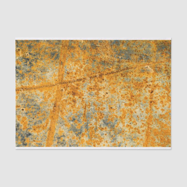 Säure-Rost-Pfade Seidenpapier (Vorderseite)