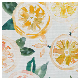 SAURE RÜCKFLUSS Zitronen-Zitrusfrucht-Scheiben Stoff