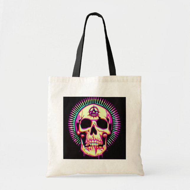 "SÄURE SKULL" TRAGETASCHE (Vorne)