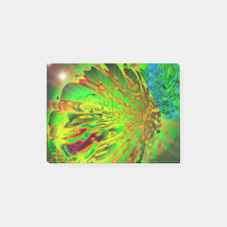 Säure-Splash-Klebezettel Post-it Klebezettel