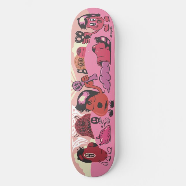 Säuregehalt 2 skateboard (Vorderseite)