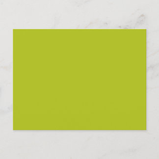 Säuregrün (Vollfarbe) Postkarte