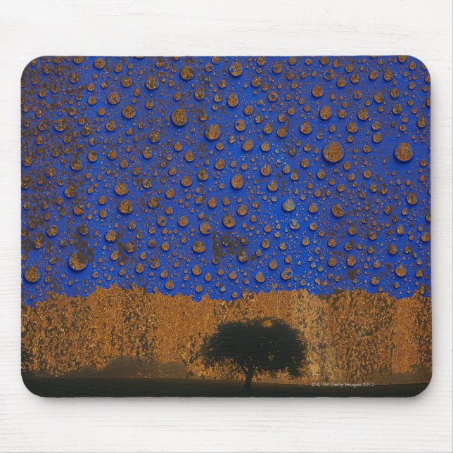 Saurer Regen u. Umweltverschmutzung Mousepad (Vorne)